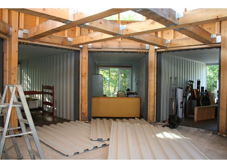 MAISON DU CONTENEUR PARTIE 1