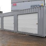 40 foot rollup door container